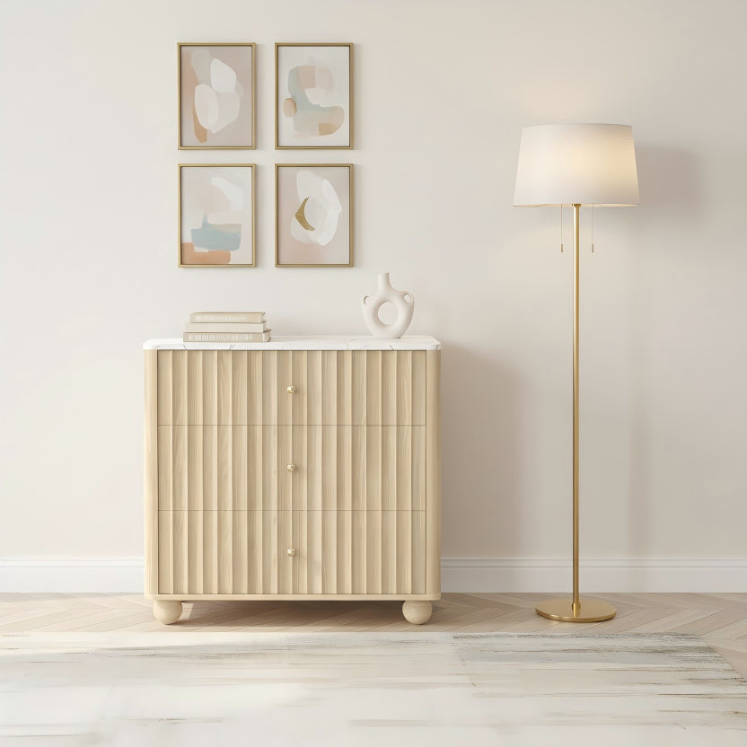 Aurea Line 3-Drawer Cabinet